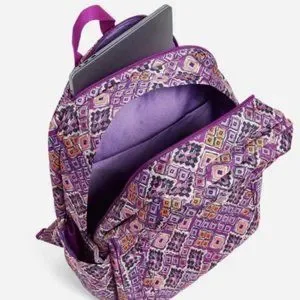 ? 2x HP! NEW Vera Bradley Lighten Up Grand Backpack - Dream Diamonds Purple Vera Bradley | Bags | Vera Bradley Lighten Up Grand Backpack  main image 2